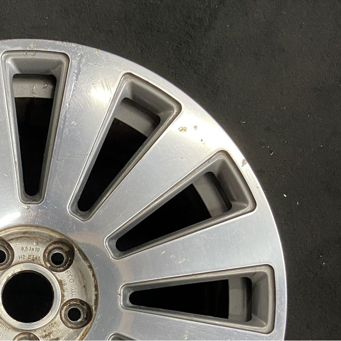 19" AUDI A8 05-06 19x8.5 12 spoke polished Original OEM Wheel Rim