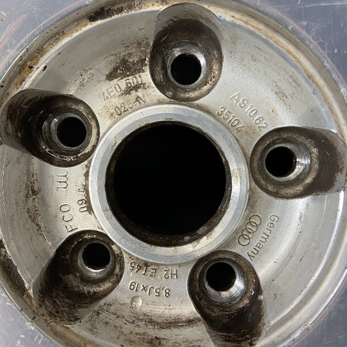 19" AUDI A8 05-06 19x8.5 12 spoke polished Original OEM Wheel Rim