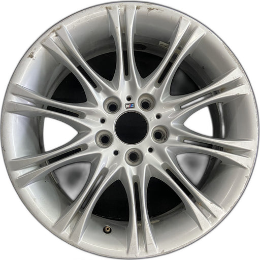 18" BMW 320i 01-05 , 18x8 , 10 spoke, grooved spoke Original OEM Wheel Rim - Front View