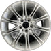 18" BMW 320i 01-05 , 18x8 , 10 spoke, grooved spoke Original OEM Wheel Rim - Front View