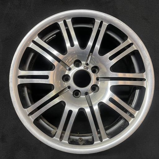 19" BMW M3 01-06 19x8 , 10 double spoke Original OEM Wheel Rim - Angle View