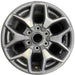 17" BRONCO 21-22 17x8 6 spoke double spoke Original OEM Wheel Rim - Front View