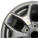 17" BRONCO 21-22 17x8 6 spoke double spoke Original OEM Wheel Rim - Angle View