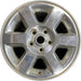 17" COMMANDER 06 17x7.5 aluminum 6 spoke Original OEM Wheel Rim - Front View