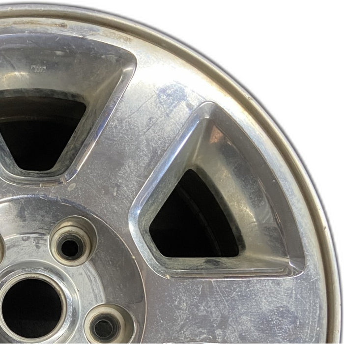 17" COMMANDER 06 17x7.5 aluminum 6 spoke Original OEM Wheel Rim - Side Profile