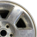 17" COMMANDER 06 17x7.5 aluminum 6 spoke Original OEM Wheel Rim - Side Profile