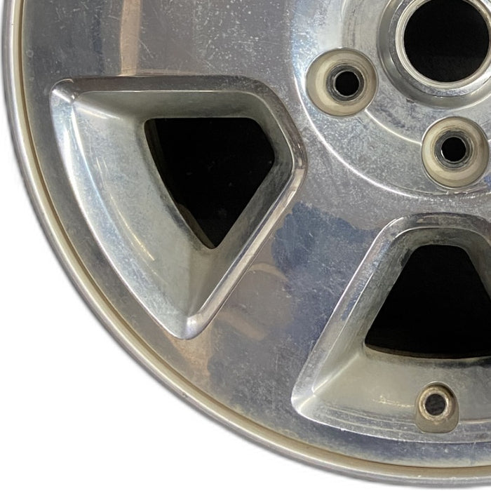 17" COMMANDER 06 17x7.5 aluminum 6 spoke Original OEM Wheel Rim - Back View