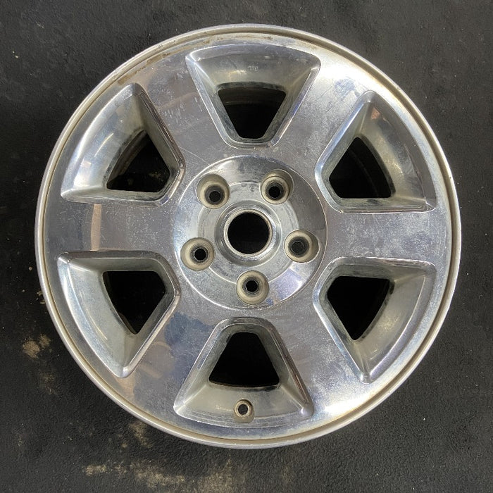 17" COMMANDER 06 17x7.5 aluminum 6 spoke Original OEM Wheel Rim - Additional View