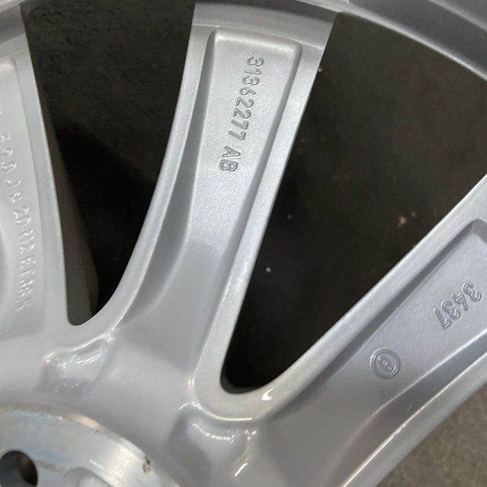 20" VOLVO XC90 16-17 20x9 alloy 10 spoke silver finish Original OEM Wheel Rim