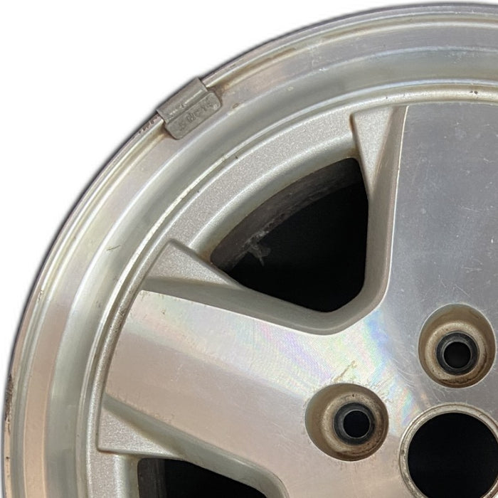 16" LIBERTY 02 16x7 aluminum 5 spoke w/o dimple spoke tab; machined face Original OEM Wheel Rim