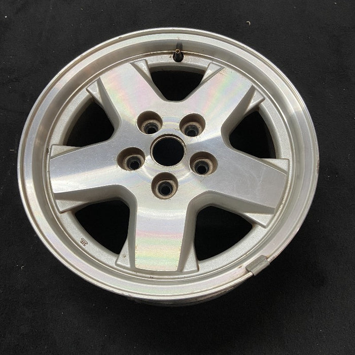 16" LIBERTY 02 16x7 aluminum 5 spoke w/o dimple spoke tab; machined face Original OEM Wheel Rim