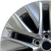 19" MIRAI 21-24 19x8 5 V spoke silver Original OEM Wheel Rim - Angle View