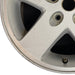 17" WRANGLER 07-08 17x7.5 silver Original OEM Wheel Rim - Back View