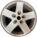 17" WRANGLER 07-08 17x7.5 silver Original OEM Wheel Rim - Front View
