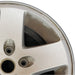 17" WRANGLER 07-08 17x7.5 silver Original OEM Wheel Rim - Side Profile
