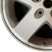 17" WRANGLER 07-08 17x7.5 silver Original OEM Wheel Rim - Back View