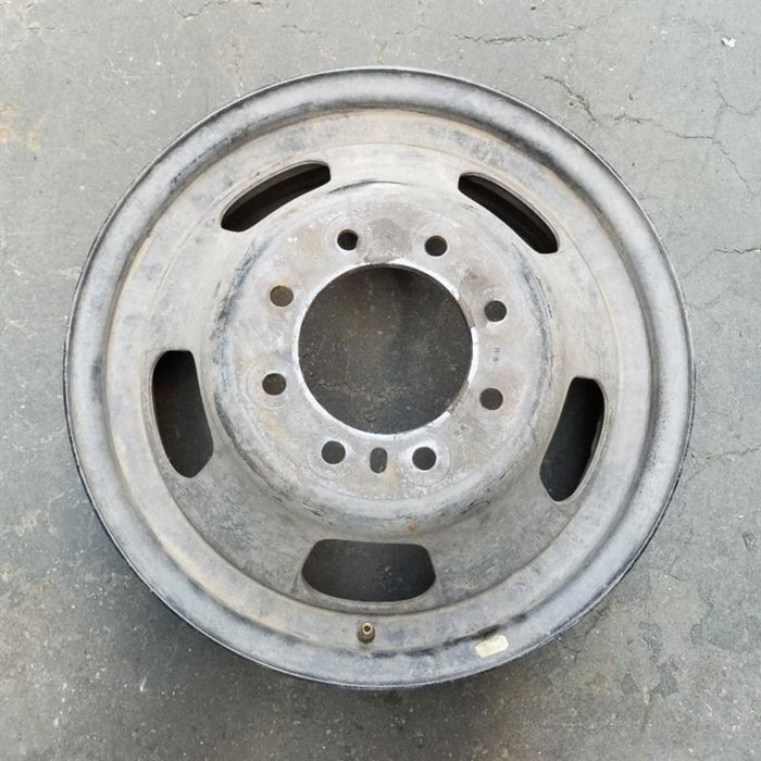 17" DODGE 3500 PICKUP 03-04 DRW 17x6 steel Original OEM Wheel Rim - Front View