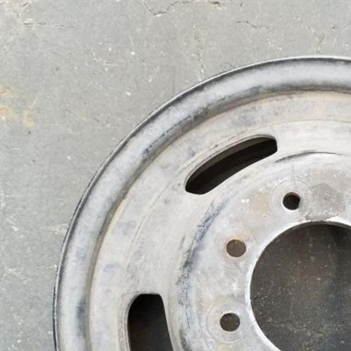 17" DODGE 3500 PICKUP 03-04 DRW 17x6 steel Original OEM Wheel Rim - Side Profile