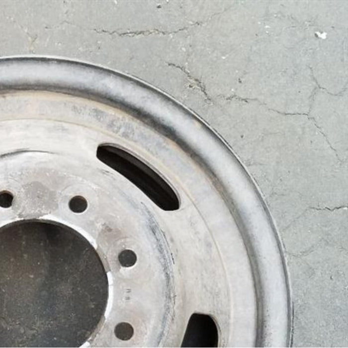17" DODGE 3500 PICKUP 03-04 DRW 17x6 steel Original OEM Wheel Rim - Close-Up Detail