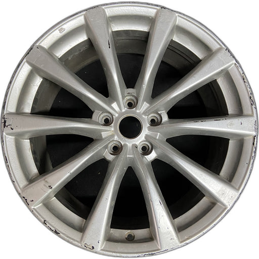 19" INFINITI G37 10 19x9 , 10 spoke, Cpe Original OEM Wheel Rim - Front View