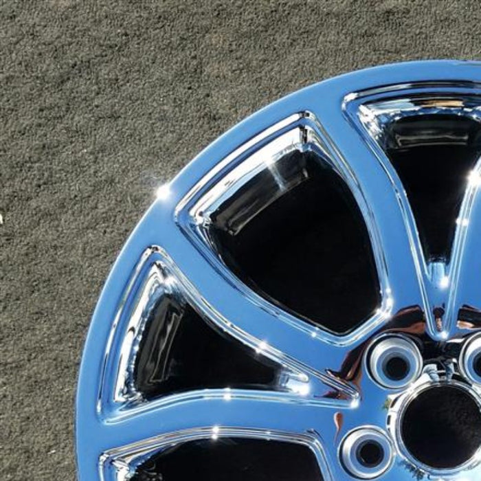 18" FUSION 10 18x7.5 aluminum 10 spoke w/ pockets bowed shapes Original OEM Wheel Rim