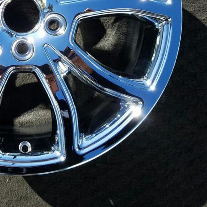 18" FUSION 10 18x7.5 aluminum 10 spoke w/ pockets bowed shapes Original OEM Wheel Rim