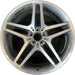 21" MERCEDES GLE-CLASS 18 166 Type SUV VIN D 4th digit GLE43 21x9 machined face - Front View