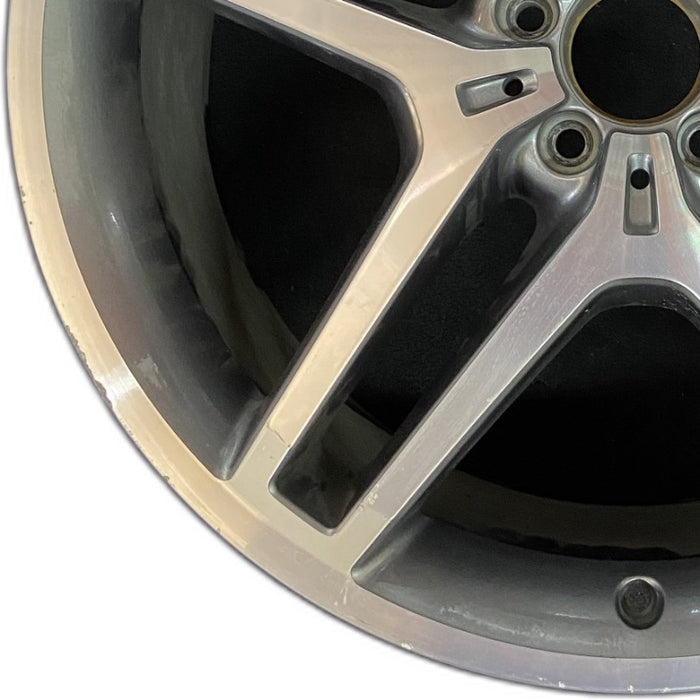 21" MERCEDES GLE-CLASS 18 166 Type SUV VIN D 4th digit GLE43 21x9 machined face - Back View