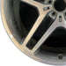 21" MERCEDES GLE-CLASS 18 166 Type SUV VIN D 4th digit GLE43 21x9 machined face - Back View