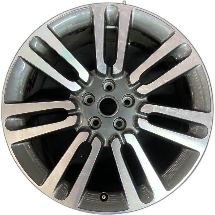 21" RANGE ROVER 22 21x8.5 7 spoke Original OEM Wheel Rim - Front View