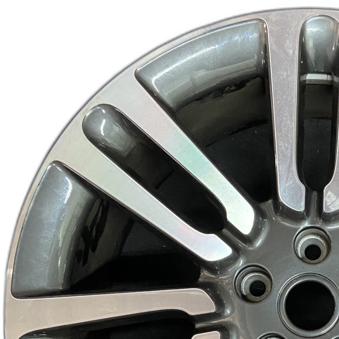 21" RANGE ROVER 22 21x8.5 7 spoke Original OEM Wheel Rim - Angle View