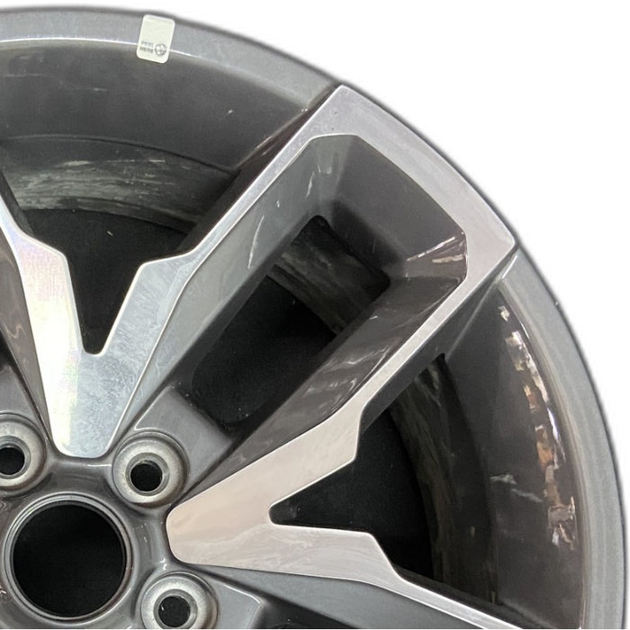 20" WRANGLER 24 20x8 5 spoke open spoke opt WRA Original OEM Wheel Rim - Side Profile