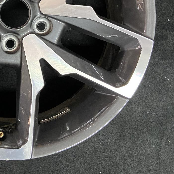 20" WRANGLER 24 20x8 5 spoke open spoke opt WRA Original OEM Wheel Rim - Back View
