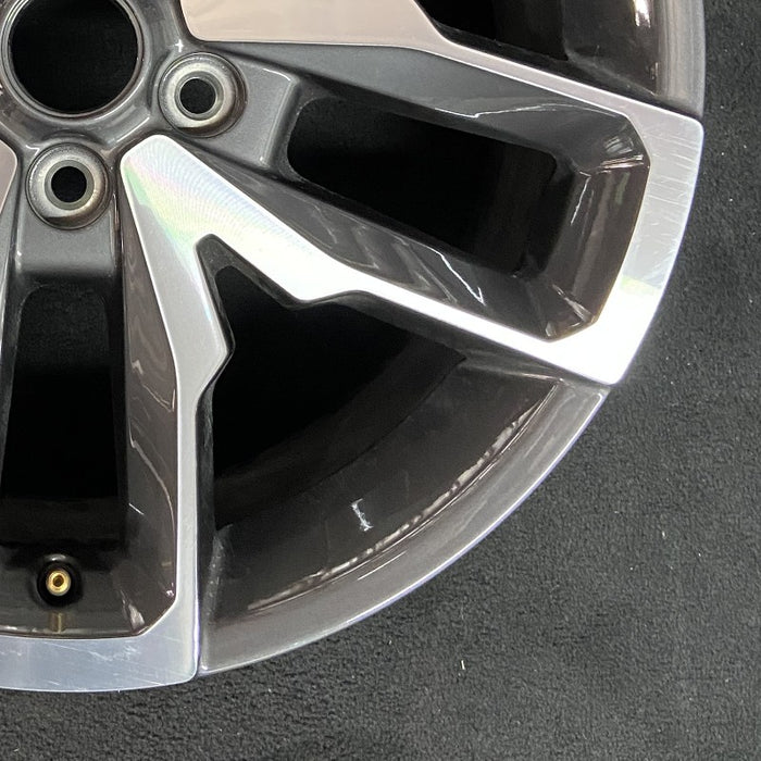 20" WRANGLER 24 20x8 5 spoke open spoke opt WRA Original OEM Wheel Rim - Back View
