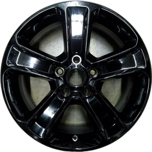18" WRANGLER 19-20 18x7.5 5 spoke straight spoke opt WBS gloss black Original - Front View