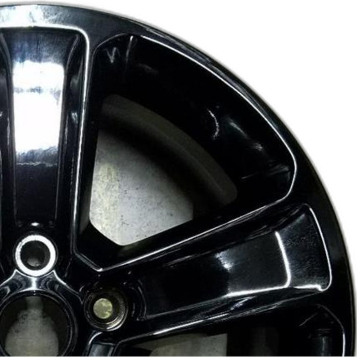 18" WRANGLER 19-20 18x7.5 5 spoke straight spoke opt WBS gloss black Original - Side Profile