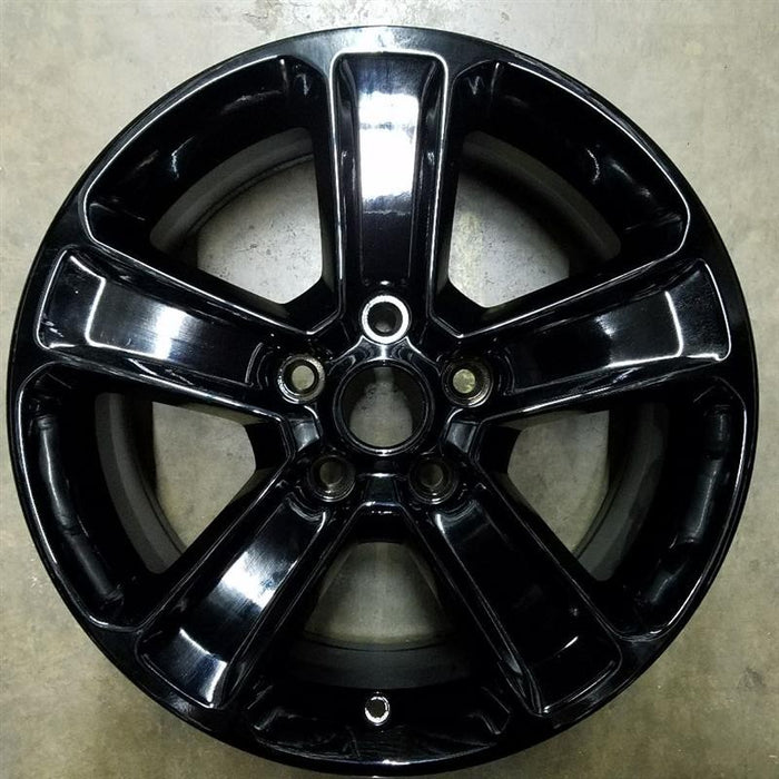 18" WRANGLER 19-20 18x7.5 5 spoke straight spoke opt WBS gloss black Original - Additional View