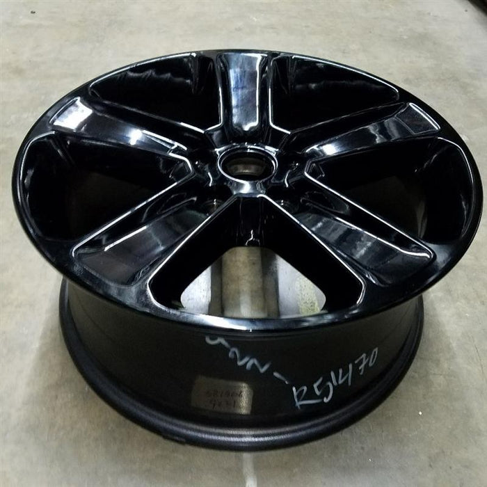 18" WRANGLER 19-20 18x7.5 5 spoke straight spoke opt WBS gloss black Original - View 7