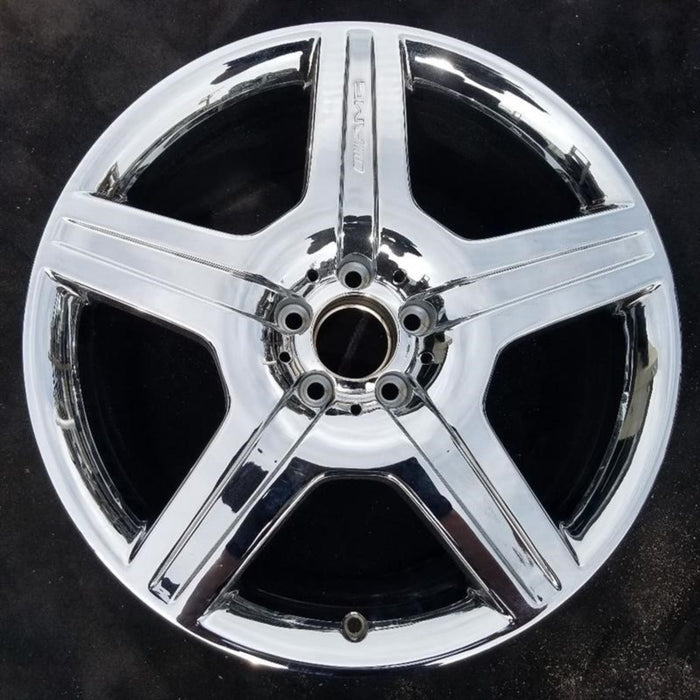19" MERCEDES ML-CLASS 10 164 Type, ML63, 19x9.5 Original OEM Wheel Rim - Angle View