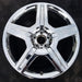 19" MERCEDES ML-CLASS 10 164 Type, ML63, 19x9.5 Original OEM Wheel Rim - Angle View