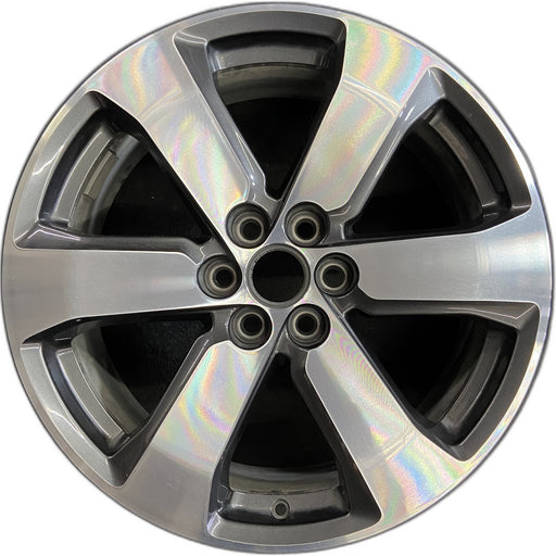 20" TRAVERSE 18-19 20x8, 6 spoke Original OEM Wheel Rim - Front View