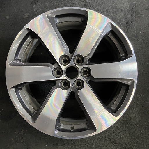 20" TRAVERSE 18-19 20x8, 6 spoke Original OEM Wheel Rim - Angle View