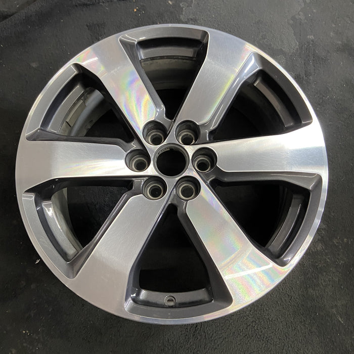 20" TRAVERSE 18-19 20x8, 6 spoke Original OEM Wheel Rim - Side Profile