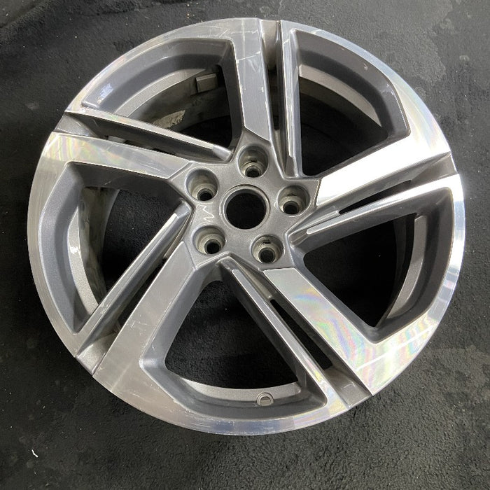 18" TERRAIN 18-21 18x7 opt RV6 silver with black inlay Original OEM Wheel Rim - View 7