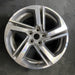 18" TERRAIN 18-21 18x7 opt RV6 silver with black inlay Original OEM Wheel Rim - Front View