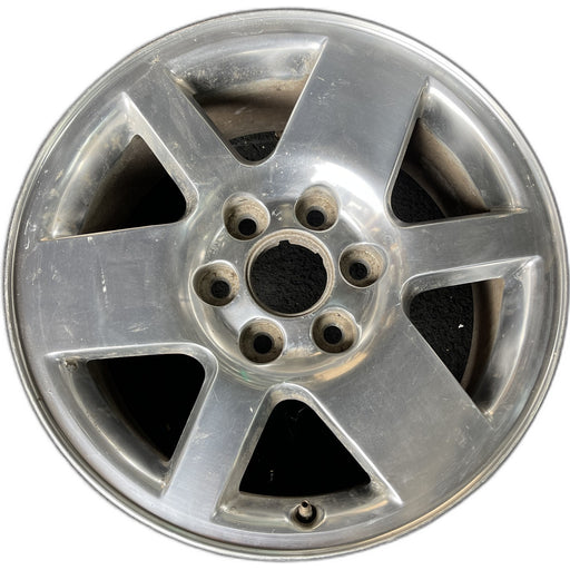 18" SIERRA 1500 PICKUP 07 , 18x8 Original OEM Wheel Rim - Front View
