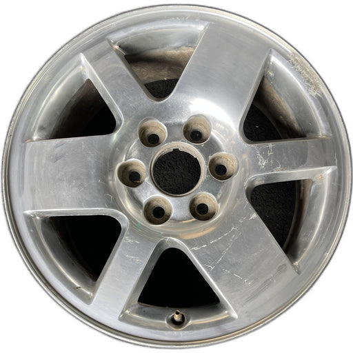 18" SIERRA 1500 PICKUP 07 , 18x8 Original OEM Wheel Rim - Front View