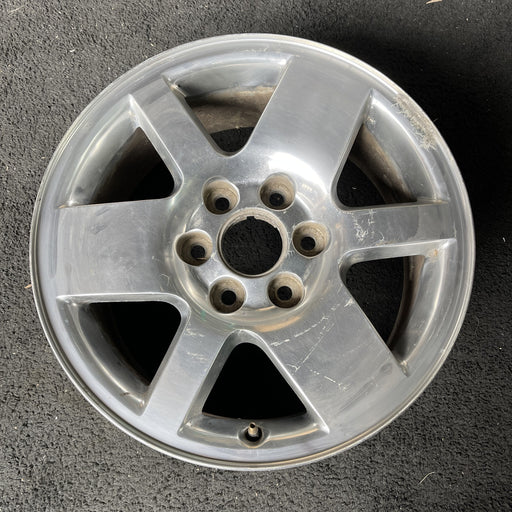 18" SIERRA 1500 PICKUP 07 , 18x8 Original OEM Wheel Rim - Angle View