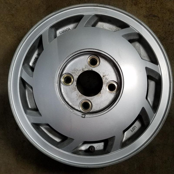 14" SONATA 89-91 14x5.5 , L. Original OEM Wheel Rim - Front View
