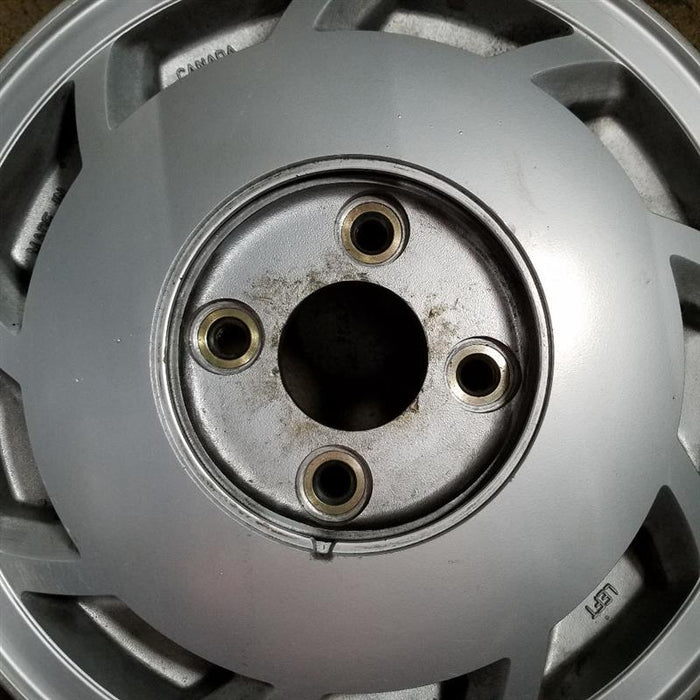 14" SONATA 89-91 14x5.5 , L. Original OEM Wheel Rim - Angle View